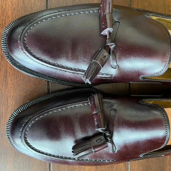 Johnston &amp; Murphy, 10D, Deerfield Burgundy, Aristocrat