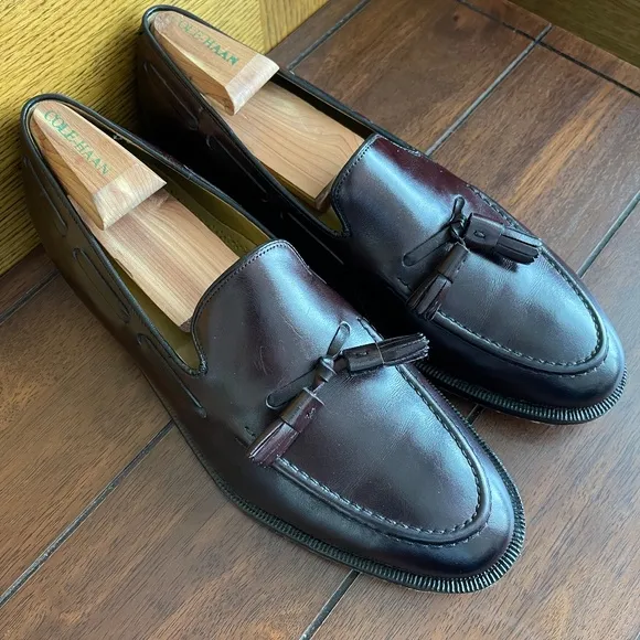Johnston &amp; Murphy, 10D, Deerfield Burgundy, Aristocrat