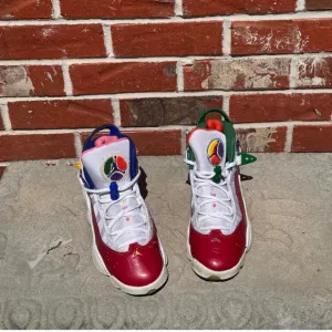 Jordan 6 Rings Multi Color Basketball Shoes Sneakers CW7004-100 Size 5.5Y
