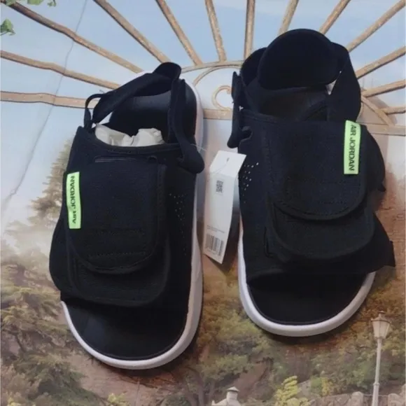 Jordan LS Slides Sandals Size 8‎ NWT