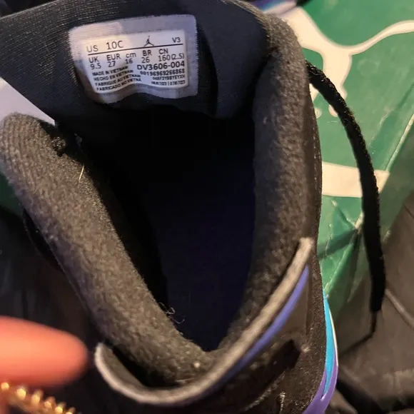 Jordan’s sneakers