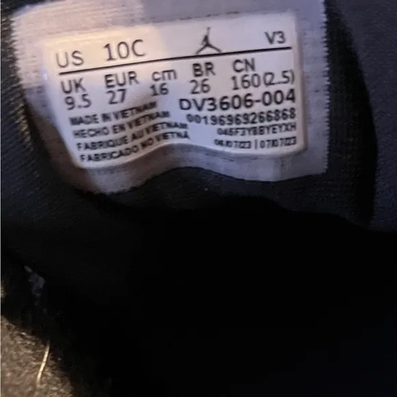 Jordan’s sneakers