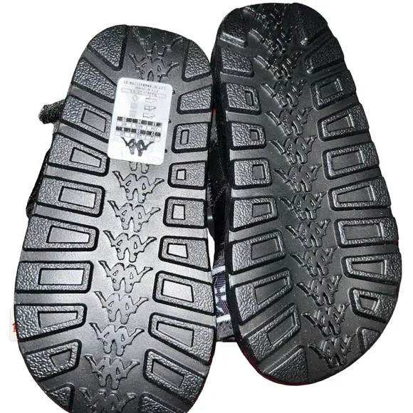 Kappa 222 Banda Mitel 2 Sandals black unisex child kid sandals size 10
