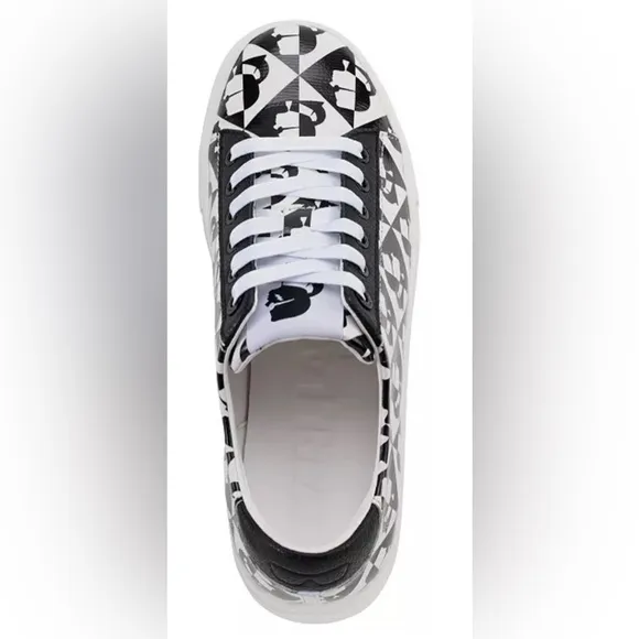 Karl Lagerfeld Cate Diamond Lace Up Sneakers