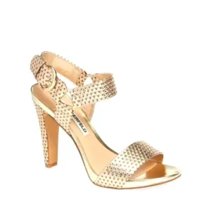 Karl Lagerfeld gold sandals
