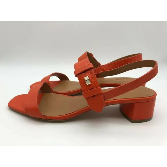Kate Spade Lagoon Push Stud Women's Sandals Tamarillo Size 7.5B NEW🛒