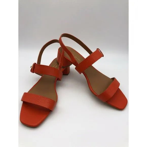 Kate Spade Lagoon Push Stud Women's Sandals Tamarillo Size 7.5B NEW🛒