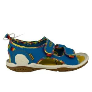 KEEN Knotch Creek Blue Tiedye Hook N Loop Sandals 1025650 Big Kids Size 5