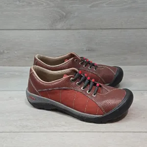 Keen Womens Leather Casual Shoes Sneakers Shoes Sz 8.5