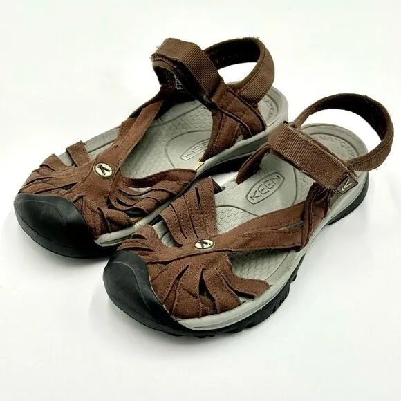 Keen Women’s Rose Adventure Sandal Gorpcore Brown Sandal Sz US 6.5