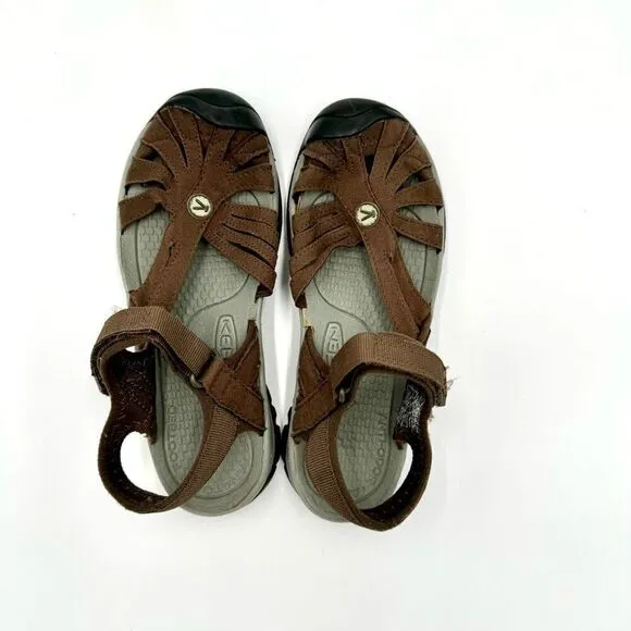 Keen Women’s Rose Adventure Sandal Gorpcore Brown Sandal Sz US 6.5