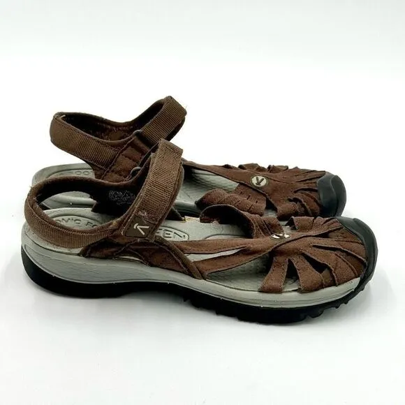Keen Women’s Rose Adventure Sandal Gorpcore Brown Sandal Sz US 6.5