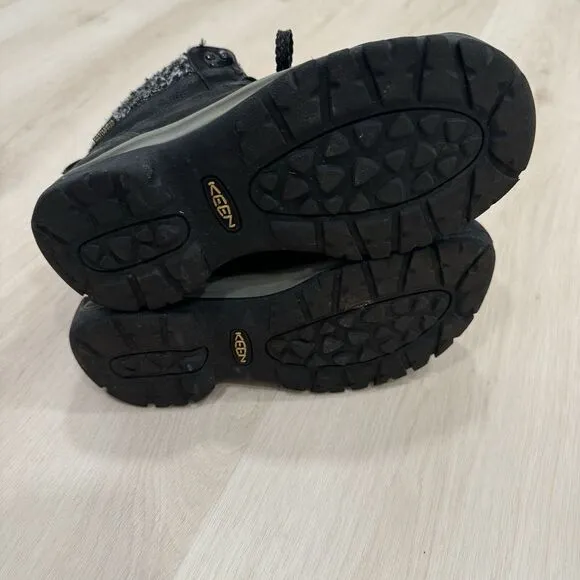 KEEN Women's Size 8 W‎ KACI II (2) Winter Waterproof Snow Boots 1025452 Black