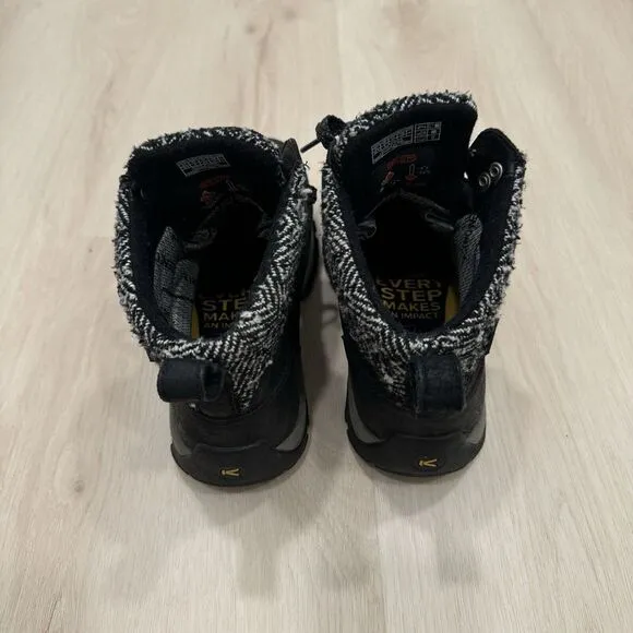 KEEN Women's Size 8 W‎ KACI II (2) Winter Waterproof Snow Boots 1025452 Black