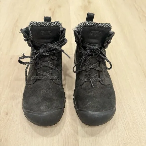 KEEN Women's Size 8 W‎ KACI II (2) Winter Waterproof Snow Boots 1025452 Black