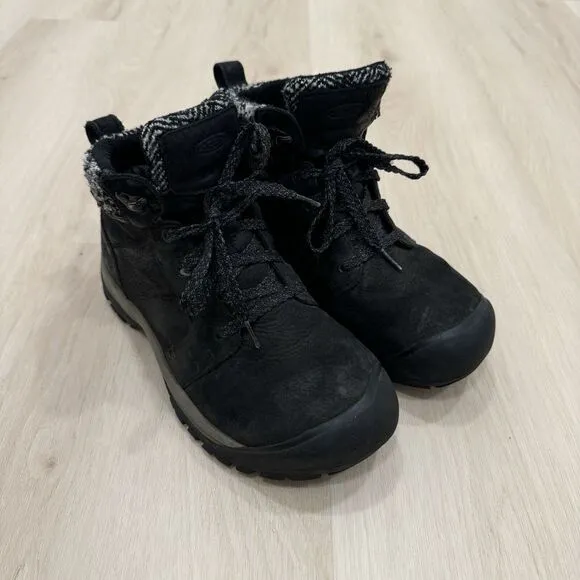 KEEN Women's Size 8 W‎ KACI II (2) Winter Waterproof Snow Boots 1025452 Black