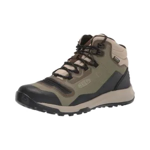 Keen Women's Tempo Flex Mid Hiking Boots Green Waterproof Size 8