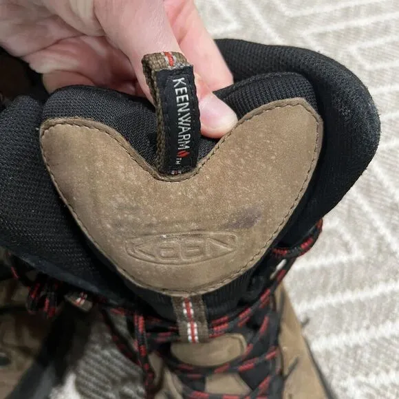Keen Shellback Insulated Winter Hiking Boots Mens 7.5 Waterproof Summit County
