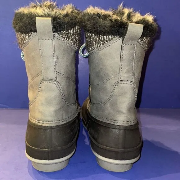 Khombu Kerigan Women's Snow Boots Gray