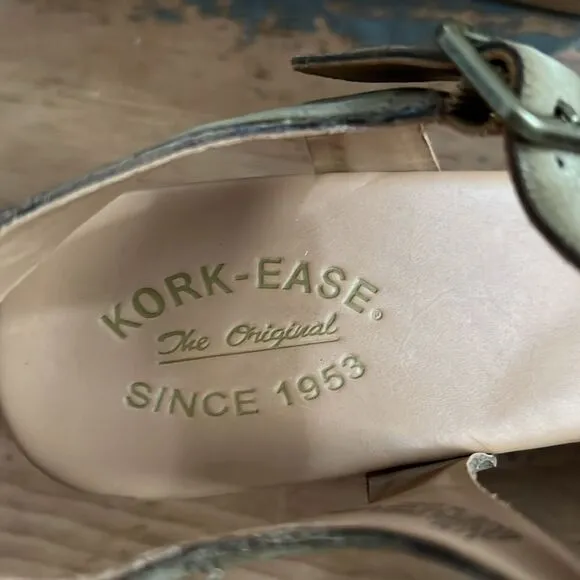 Kork Ease clog sandals, size 11.