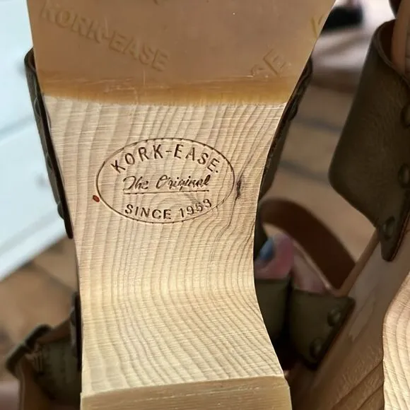 Kork Ease clog sandals, size 11.