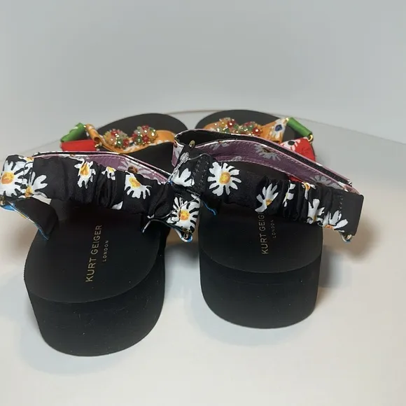 Kurt Greiger London Girls' Mini Orion Sandals Big Kid size 35/4M