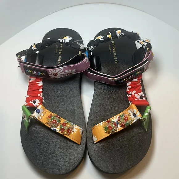 Kurt Greiger London Girls' Mini Orion Sandals Big Kid size 35/4M