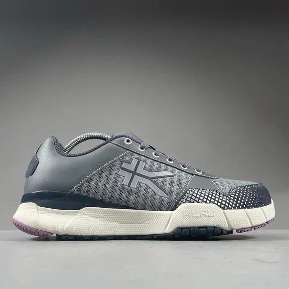 KURU Quantum 2.0 Women’s 10.5 Medium Gray Purple Walking Shoe Athletic Sneakers