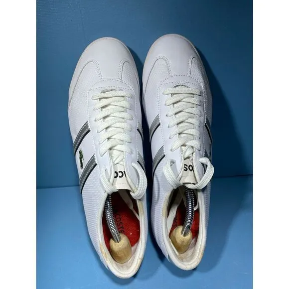 Lacoste Tourelle MP SPM White Athletic Shoes Sneakers Mens 10,5