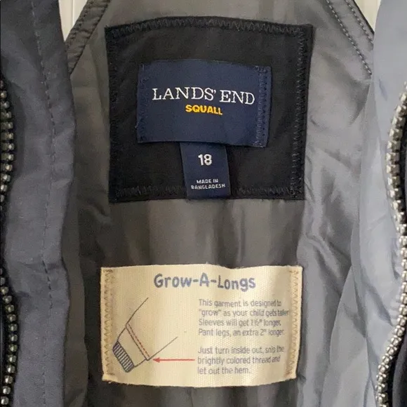 Lands’ End Squall Grow-A-Longs Snow Pants