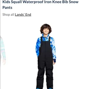 Lands’ End Squall Grow-A-Longs Snow Pants