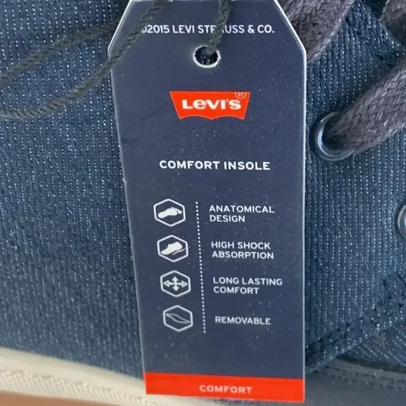 Levi’s Atwater Sneakers Athletic Shoes Men’s Size 8.5 New