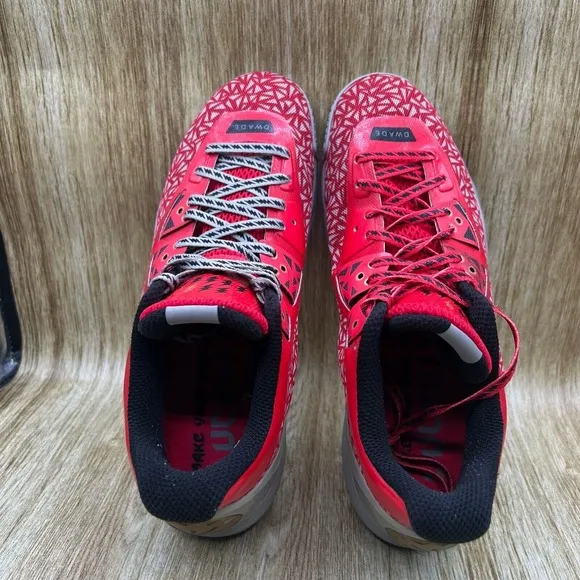 Li-Ning Way of Wade 4 Lucky 13 Men's Size 13 Red Basketball Shoes Low Sneakers