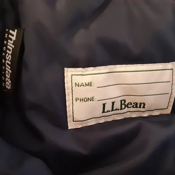 L.L. BEAN NWT Kids' Cold Buster Snow Pants navy blue (10)