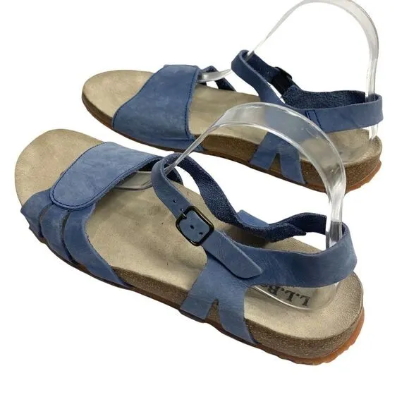 L.L. Bean Suede Blue Sandals