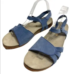 L.L. Bean Suede Blue Sandals