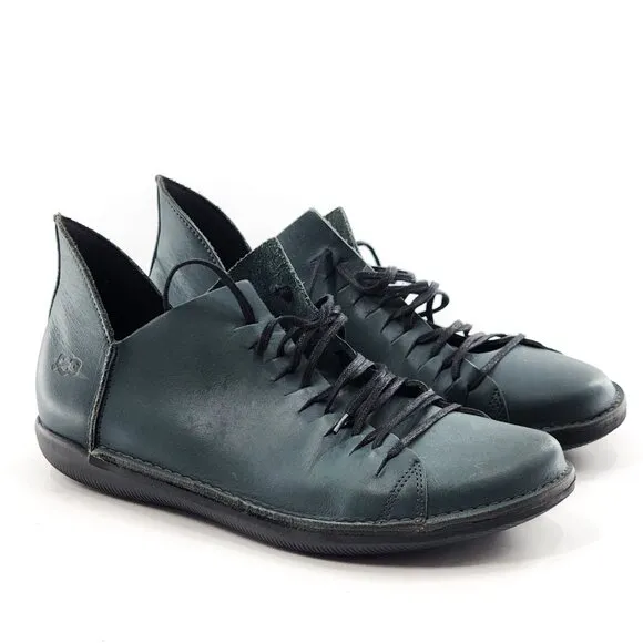 LOINTS OF HOLLAND Loints of Holland Carola Leather Lace Up Booties