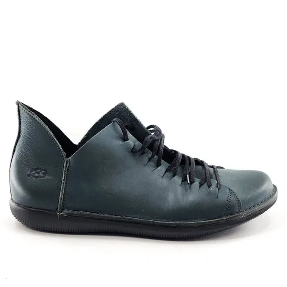 LOINTS OF HOLLAND Loints of Holland Carola Leather Lace Up Booties