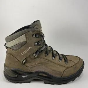 Lowa Renegade Mid GTX Hiking Boots Womens Size 8.5 Brown GoreTex Waterproof