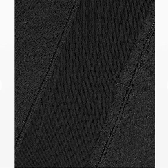 Lululemon In Depth Jacket * Lace Zip Up Top Funnel Neck
