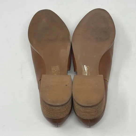 Madewell Lucie shoes 6 tan leather brown