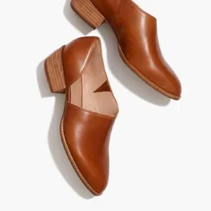 Madewell Lucie shoes 6 tan leather brown