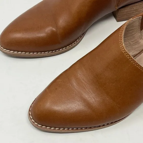 Madewell Lucie shoes 6 tan leather brown