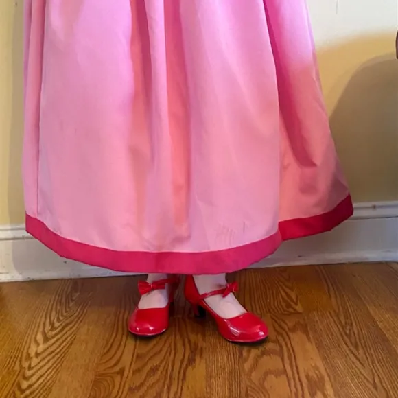MARIO BROS PEACH PRINCESS DRESS