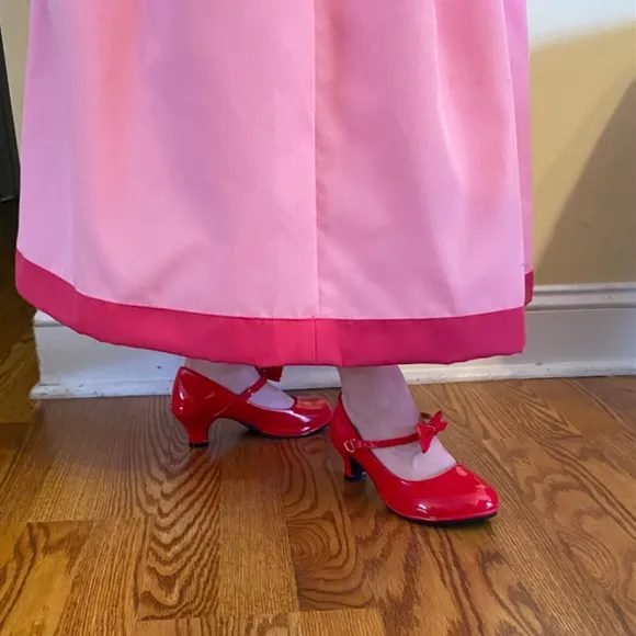 MARIO BROS PEACH PRINCESS DRESS