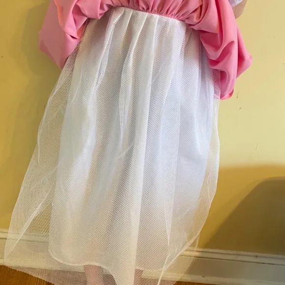 MARIO BROS PEACH PRINCESS DRESS