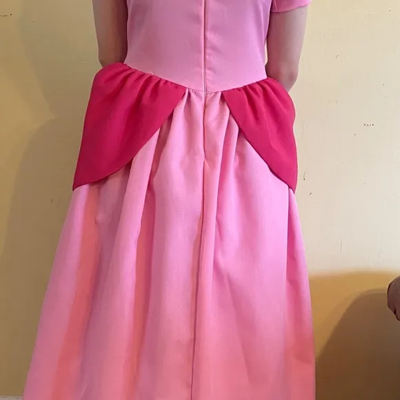 MARIO BROS PEACH PRINCESS DRESS