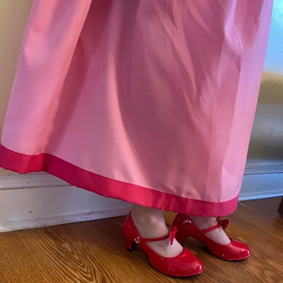 MARIO BROS PEACH PRINCESS DRESS