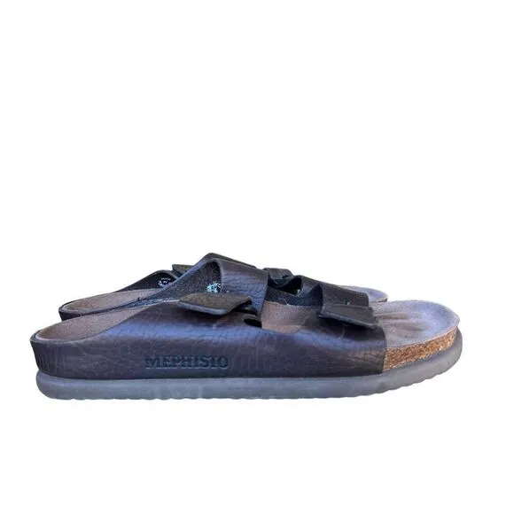 MEMPHISTO MEN’S LEATHER SANDALS EURO SIZE 44, US size 10