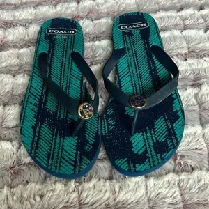 Men or women Coach Flip flop sandals size 11